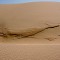 Through of old cross bedded sand